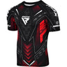 RDX COMPRESSION SHIRT HALF SLEEVES IMMAF-1 Red