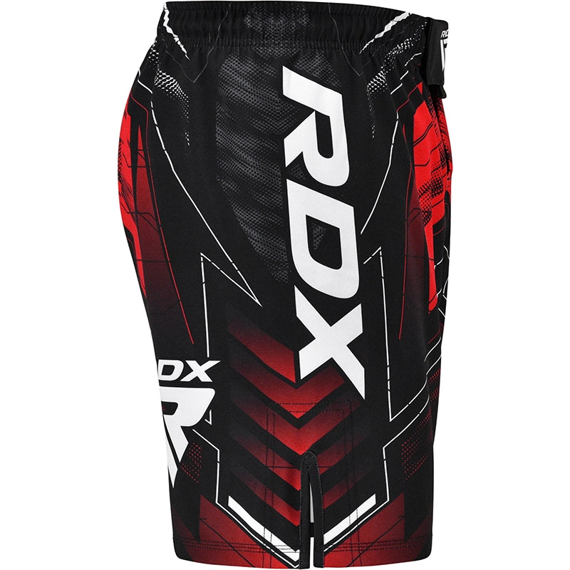 شورت RDX MMA IMMAF-1 أحمر