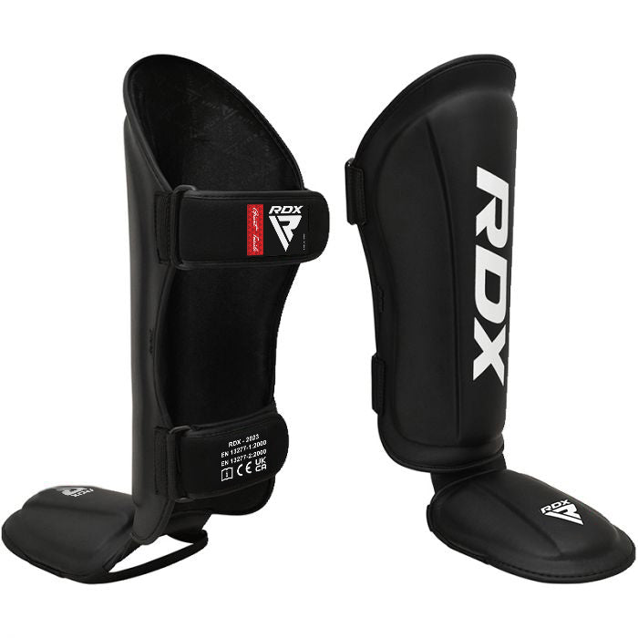 RDX T1 Black Shin Instep Guards#color_black