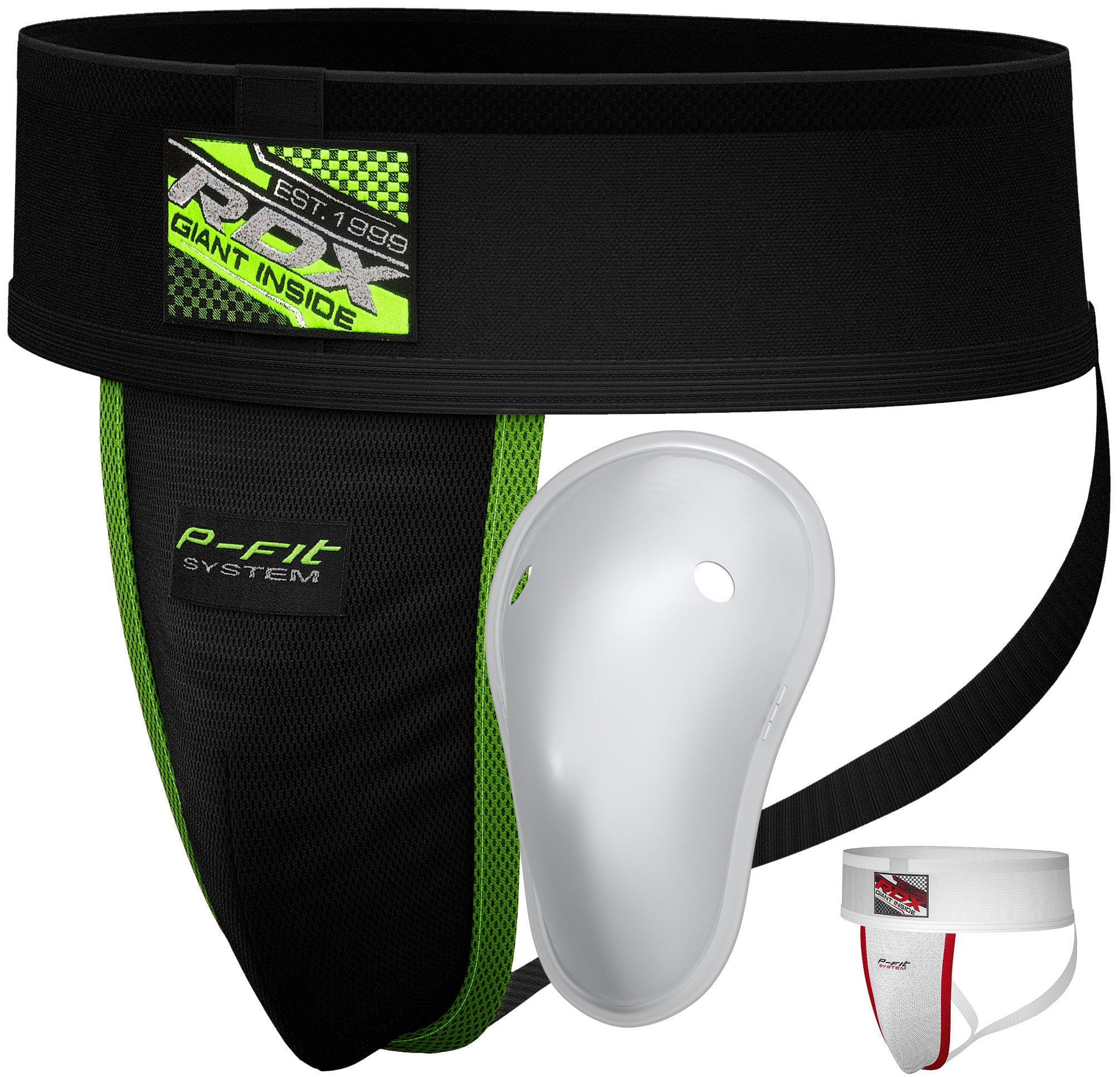 RDX H1 Groin Guard with Gel Cup#color_black