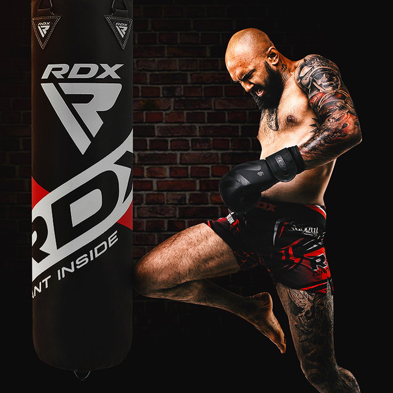 RDX F10B 13PC Punch Bag with Bag Mitts Home Gym Set