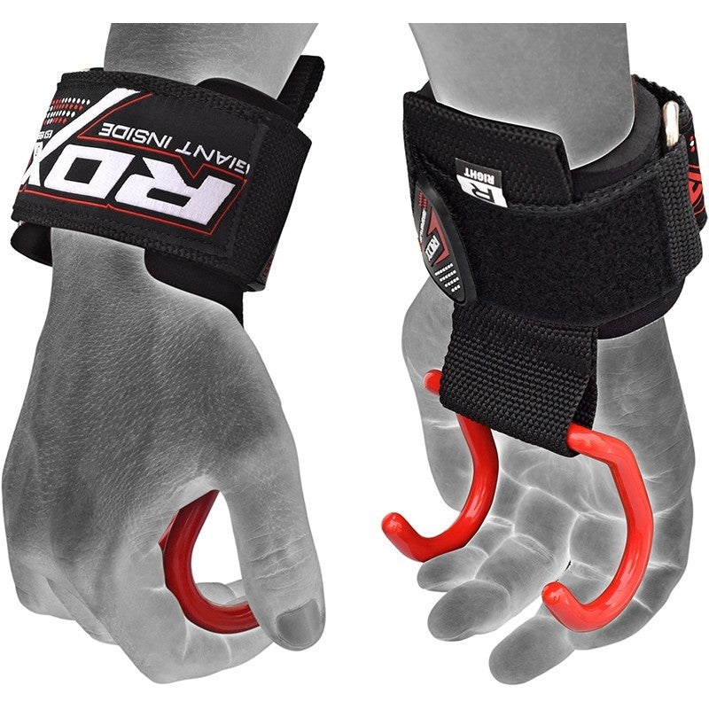 RDX F7 Gants de Musculation et W15 Sangles