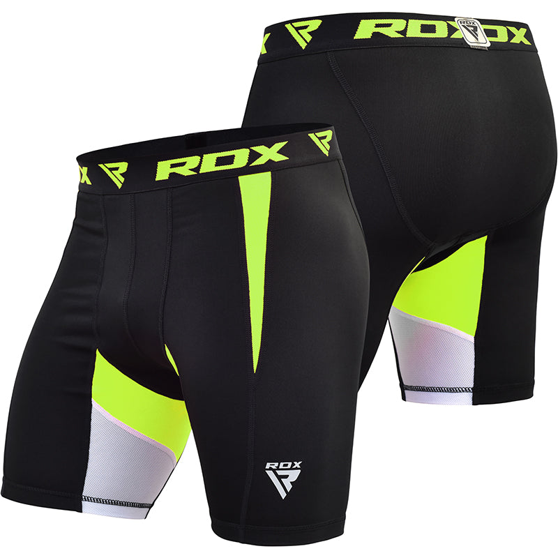 RDX X3 Thermal Spats Shorts #color_green