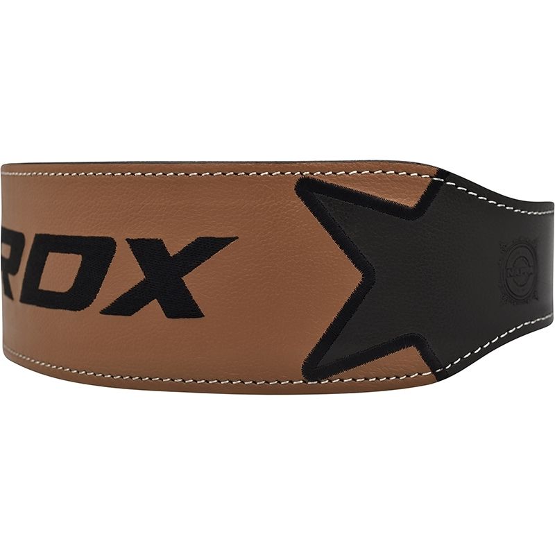 RDX S12 Short Finger Heavy Weight Lifting Leather Gym Gloves & Leather Weightlifting Gym