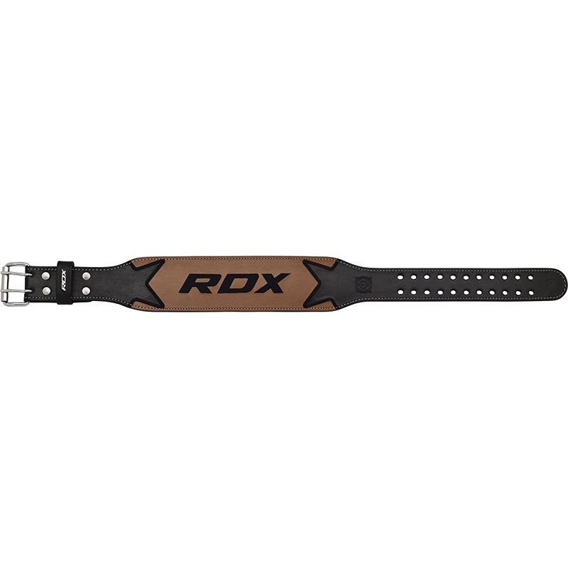 RDX S12 Short Finger Heavy Weight Lifting Leather Gym Gloves & Leather Weightlifting Gym