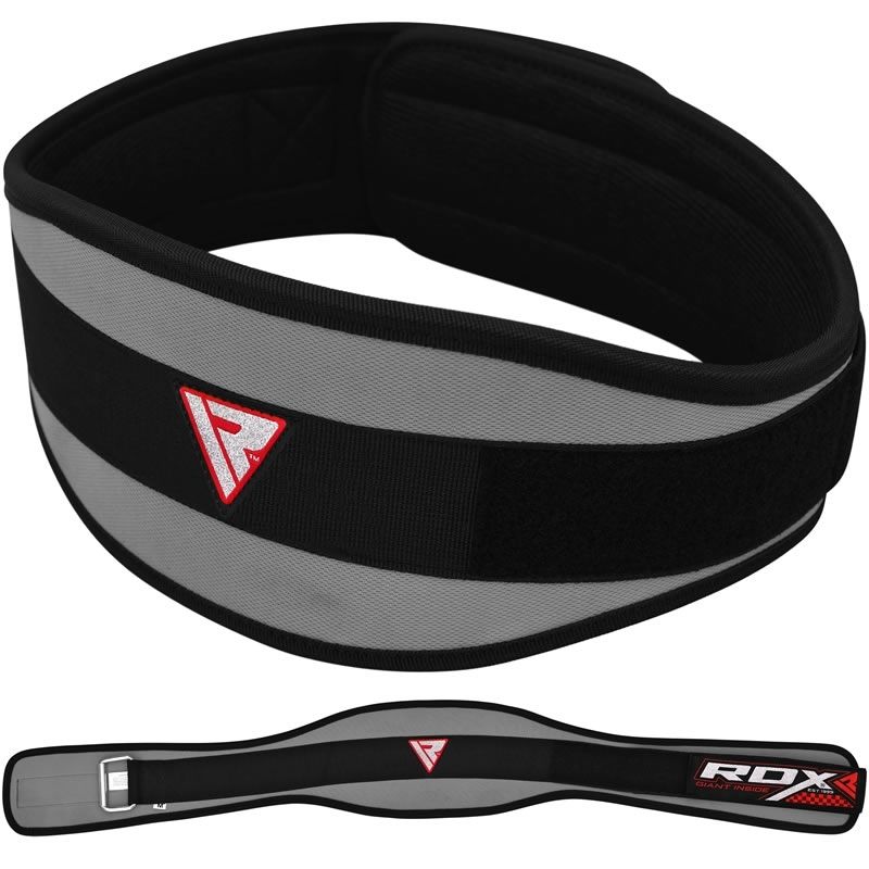 RDX F4 Half Finger Weightlifting Gym Gloves & Fitness Gym Belt