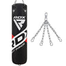 RDX F10  4ft/5ft Training Punch Bag Black