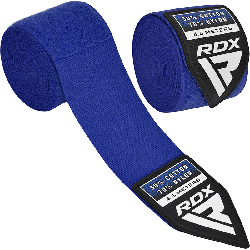 RDX WX Professional Boxing Hand Wraps#color_blue 