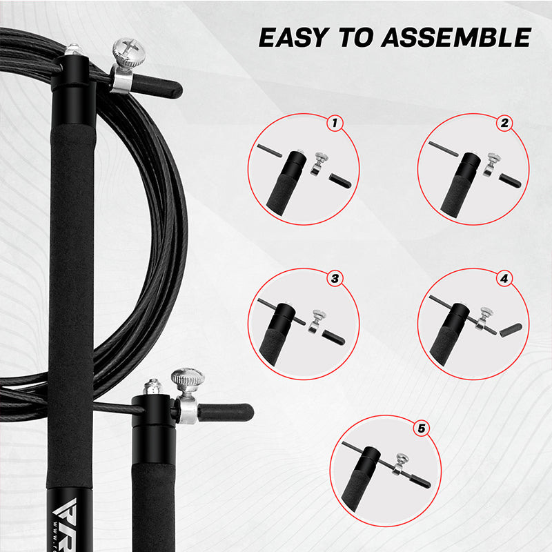 RDX C3 Corde Ã‚¬ Sauter Ajustable De 10.3FT Avec PoignÃ©es AntidÃ©rapantes
