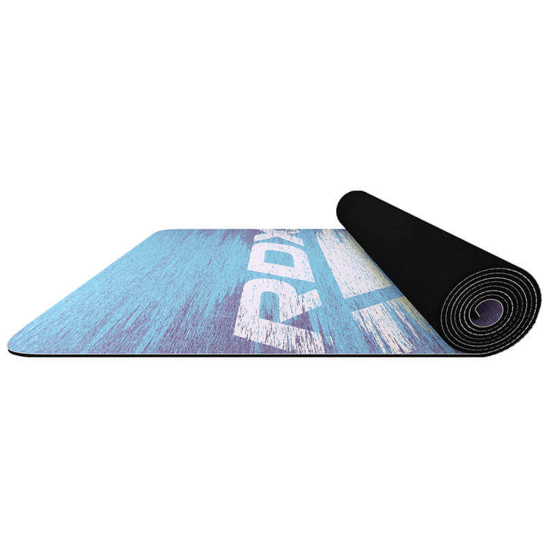 RDX D10 6mm 4-in-1 PU Rubber Yoga Mat Set