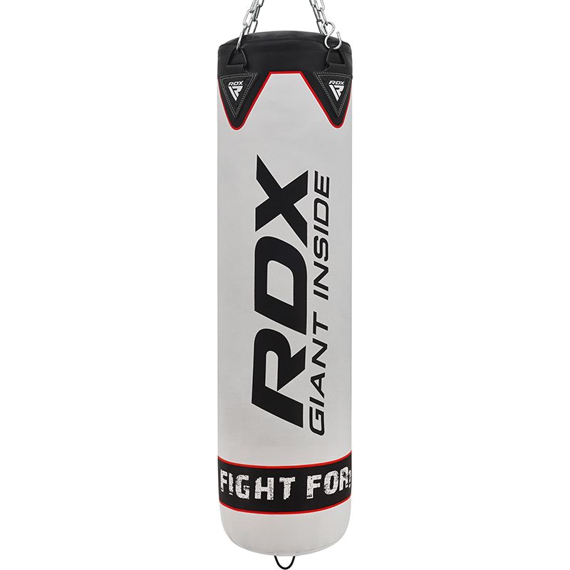 RDX F1 4ft / 5ft 4-in-1 Punch Bag with Mitts and Ceiling Hook Set