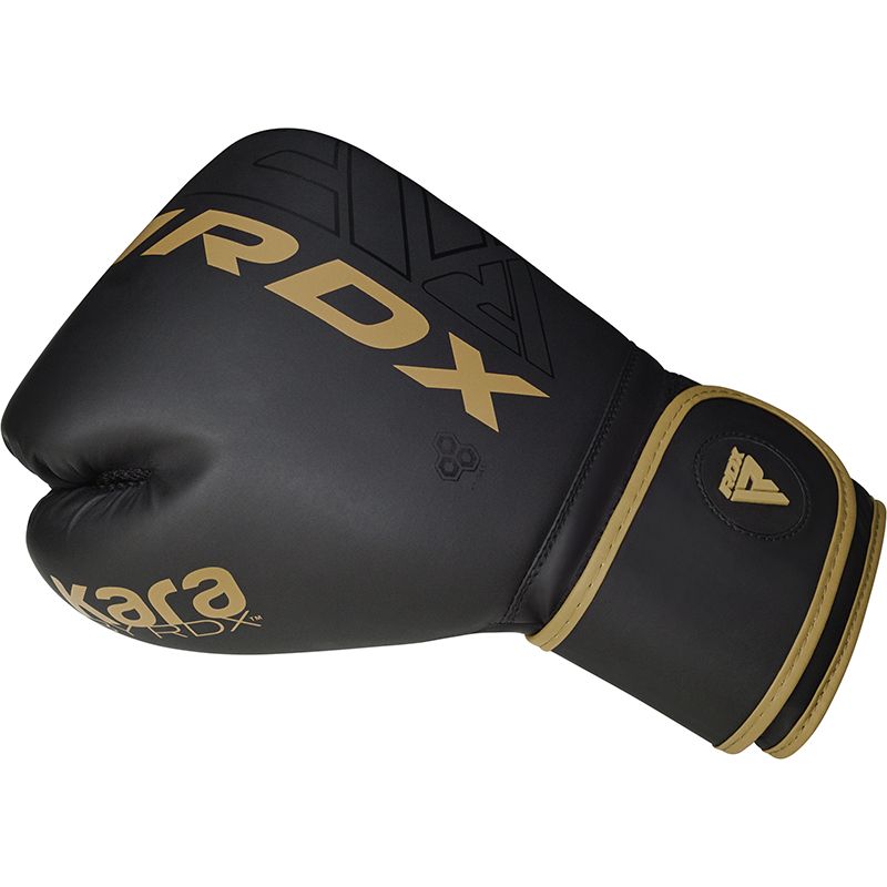 RDX F6 2FT 3-IN-1 KARA Kids Punch Bag & 6OZ Gloves-Black-Filled-6oz#color_golden