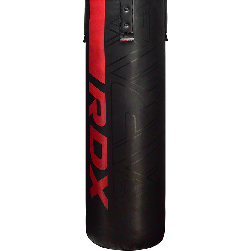 RDX F6 KARA 17pc 4ft/5ft Punch Bag with Bag Gloves Home Gym Set-Golden-Unfilled-5 ft#color_red