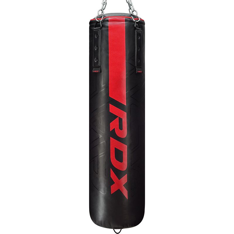 RDX F6 KARA 4ft/5ft Punch Bag & Bag Gloves#color_red