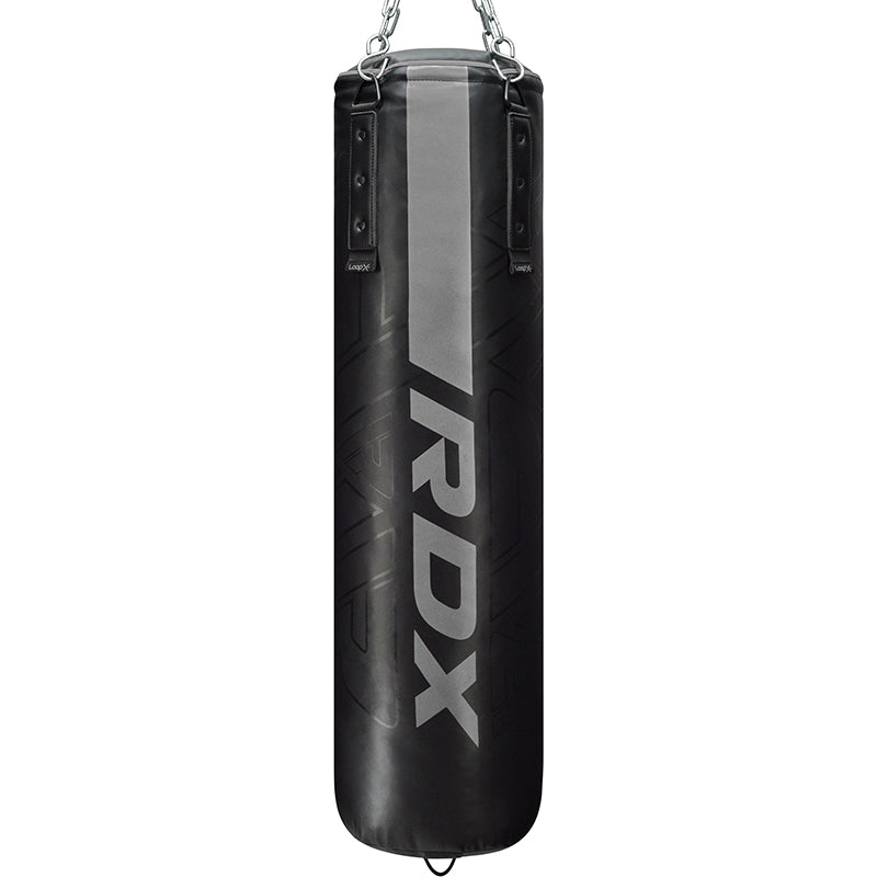 RDX F6 KARA 4ft / 5ft 17-in-1 Punch Bag with Bag Gloves Set#color_silver
