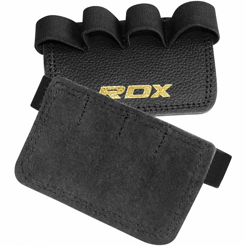 RDX G3 Black Leather Hand Grip Pads#color_black