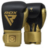 RDX L2 Mark Pro Sparring Boxing Gloves Hook and loop Black / Golden#color_golden