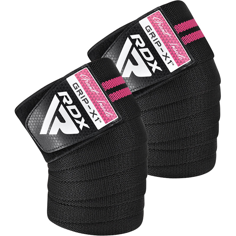 RDX KR11 GYM KNEE WRAP#color_pink