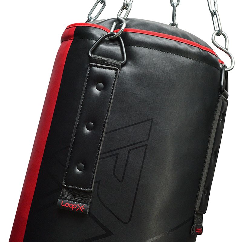 RDX F6 4ft / 5ft 2-in-1 KARA Training Punching Bag Set#color_red