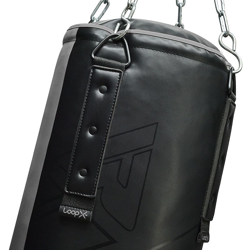 RDX F6 4ft / 5ft 2-in-1 KARA Training Punching Bag Set#color_silver