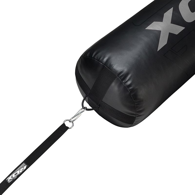 RDX F6 4ft / 5ft 2-in-1 KARA Training Punching Bag Set#color_silver