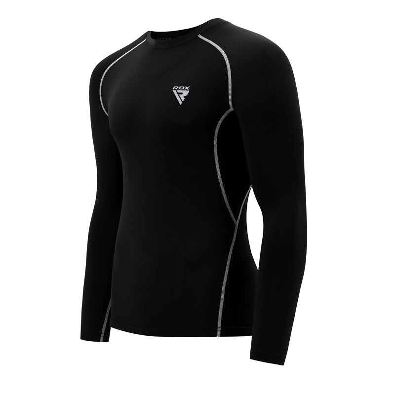 RDX L5 Long Sleeve Black Rash Guard