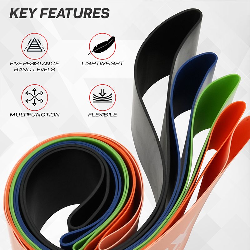 RDX R1 5-in-1 Resistance Loop Bands Set