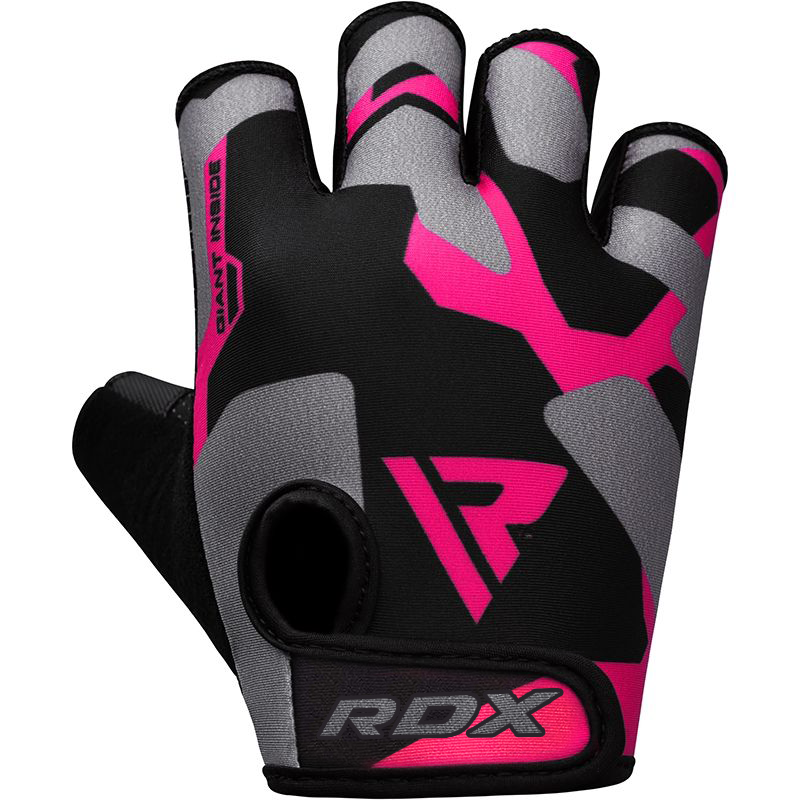 RDX F6 Pink Weightlifting Gym Gloves