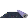 RDX D1 4-in-1 Iris 6mm PVC Yoga Mat Midnight Lotus Set