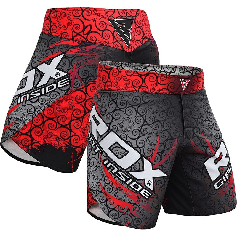 RDX R11 MMA Kurze Hose #color_red