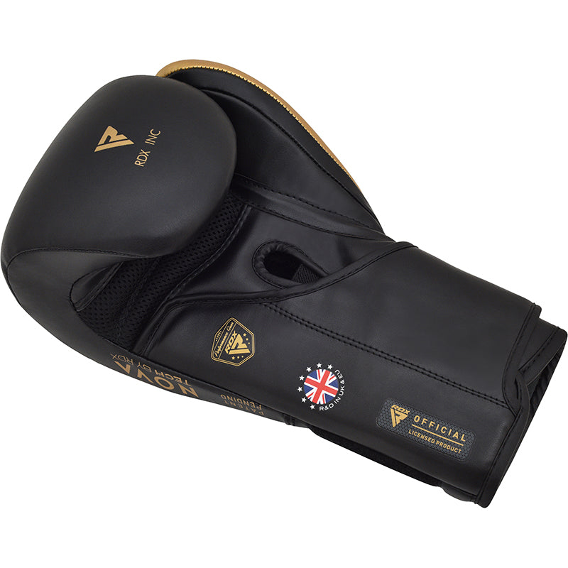 RDX T13 Boxing Gloves#color_golden