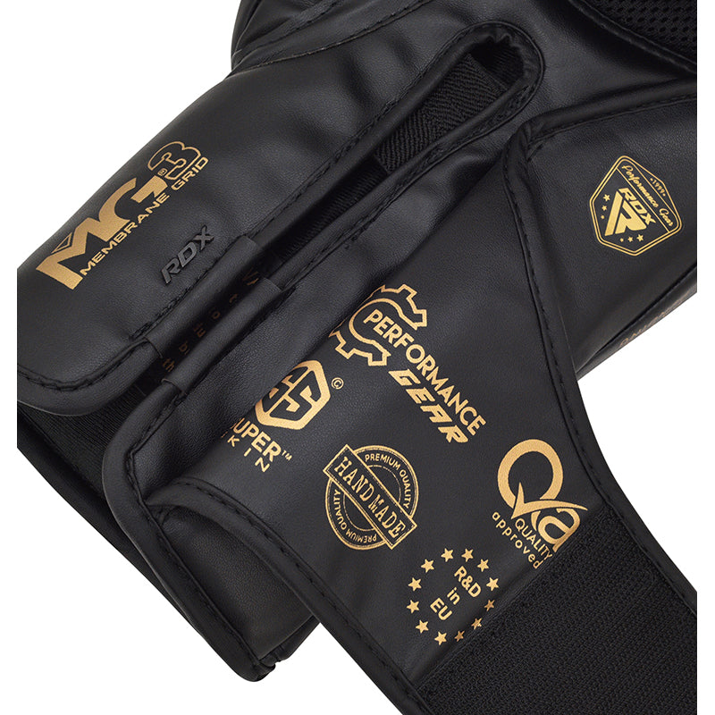 RDX T13 Boxing Gloves#color_golden