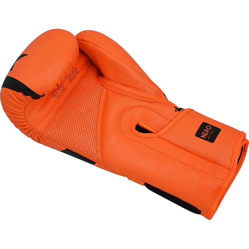 RDX T15 Nero Orange Boxing Gloves & Focus Pads