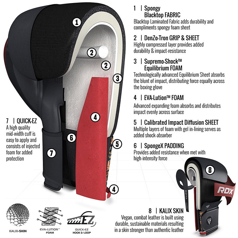 RDX T13 Boxing Gloves & Focus Pads