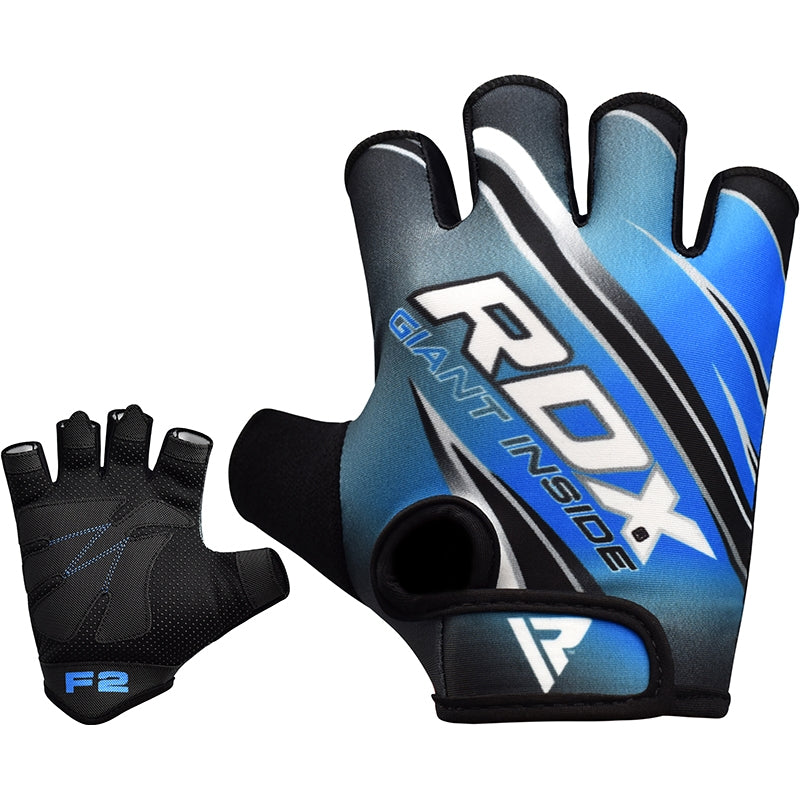 RDX F2 Weight Training Grip Gym Gloves