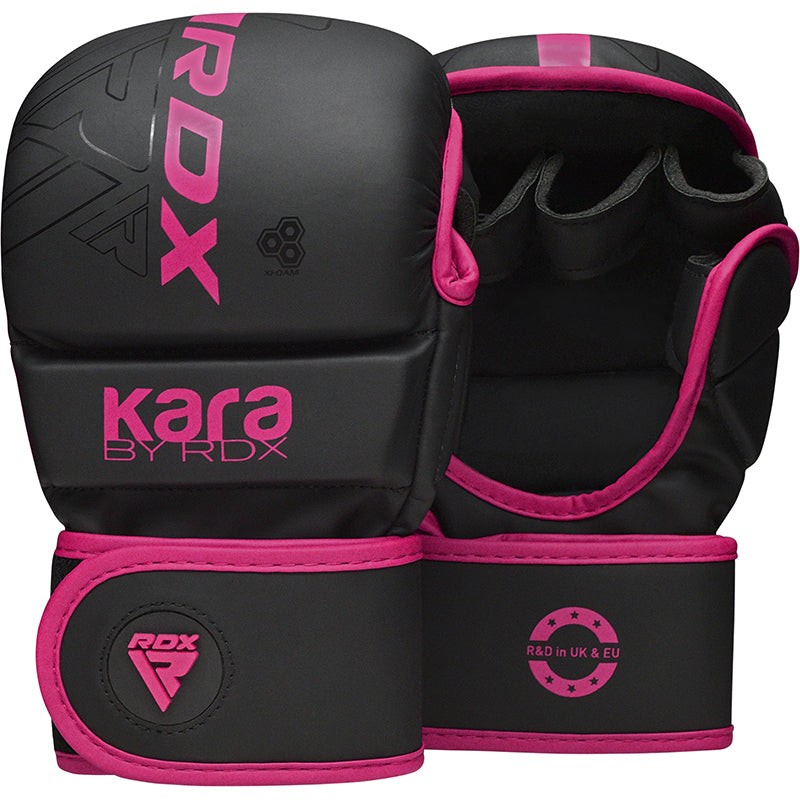 RDX F6 KARA MMA Sparring Gloves 7oz#color_pink