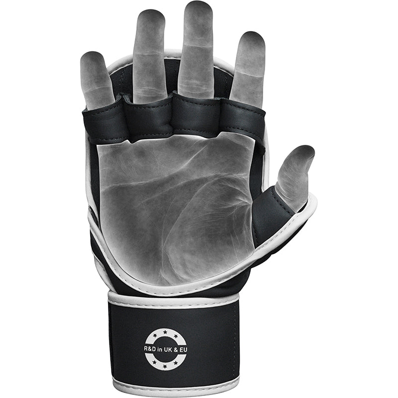 RDX F6 KARA MMA Sparring Gloves 7oz#color_white