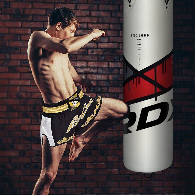 RDX F7 4ft/5ft Punch Bag with bag gloves & wall Bracket