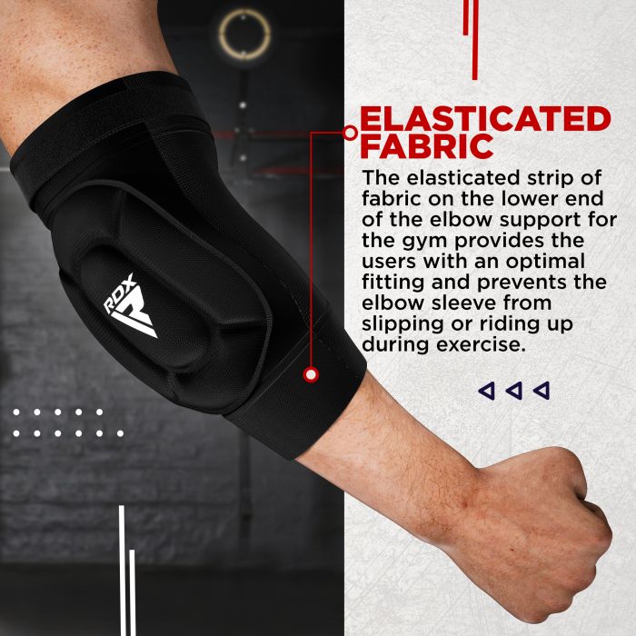 RDX Elbow Foam Pad OEKO-TEX® Standard 100 certified#color_white