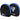 RDX J12 KIDS 6oz Boxing Gloves & Focus Pads Set#color_blue