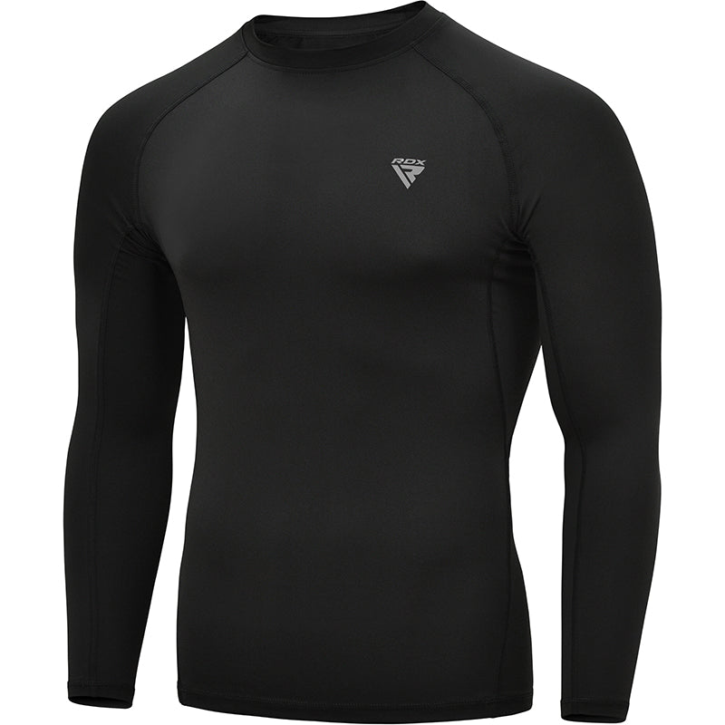 Rdx Rash Guard RDX T15 Long Sleeve Black Rash Guard – RDX Sports UAE