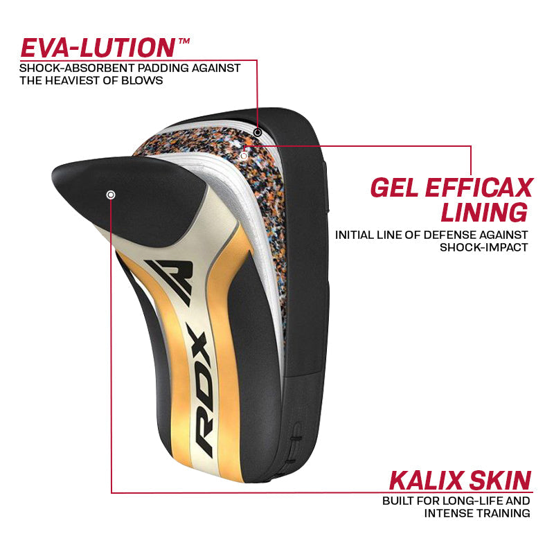 RDX T17 AURA Curved Thai Pad with Handles