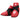 RDX T1 WAKO Approved  Leather Foot Protector#color_red