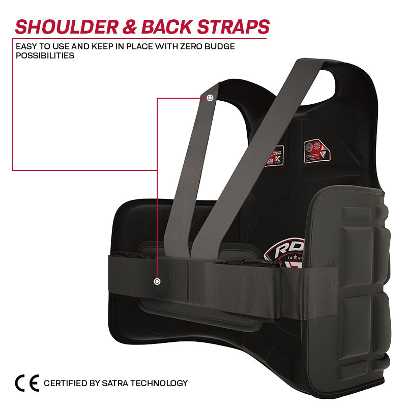 RDX T4 Coach Chest Protector