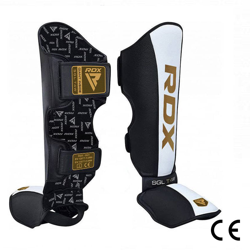 RDX T4 Leather Shin Instep Guards