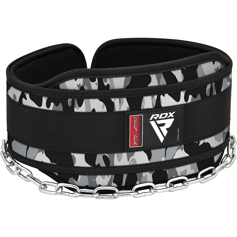 T7 Weight Training Dipping Belt Chain#color_camogreen