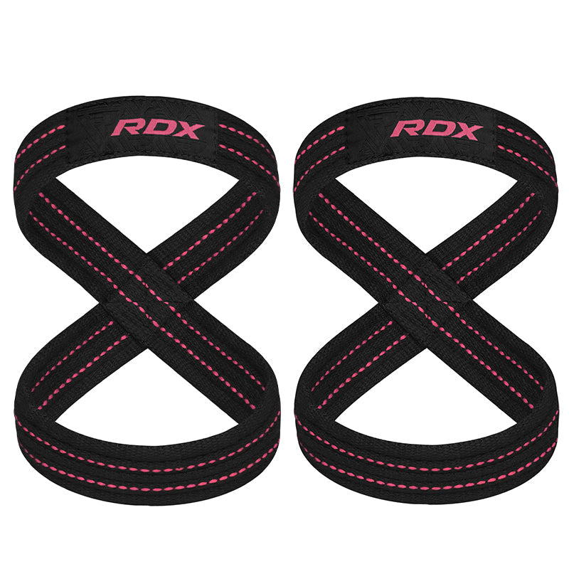 RDX weight lifting 8 Figure Strap#color_pink