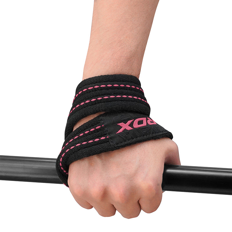 RDX weight lifting 8 Figure Strap#color_pink