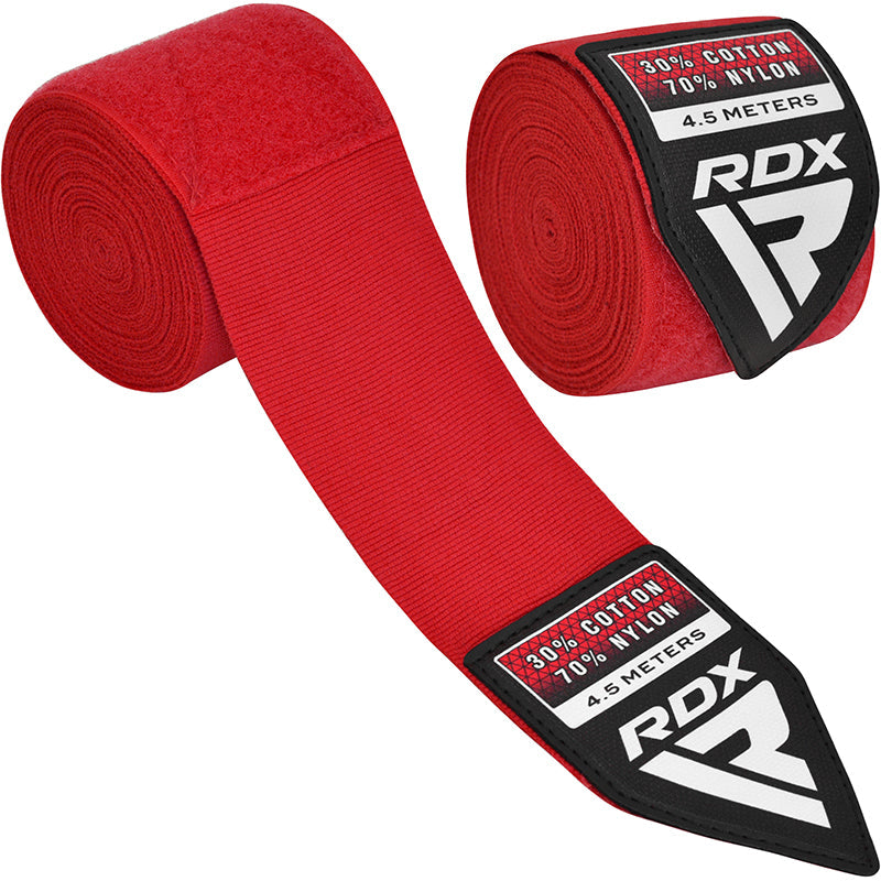 RDX WX Professional Boxing Hand Wraps#color_red