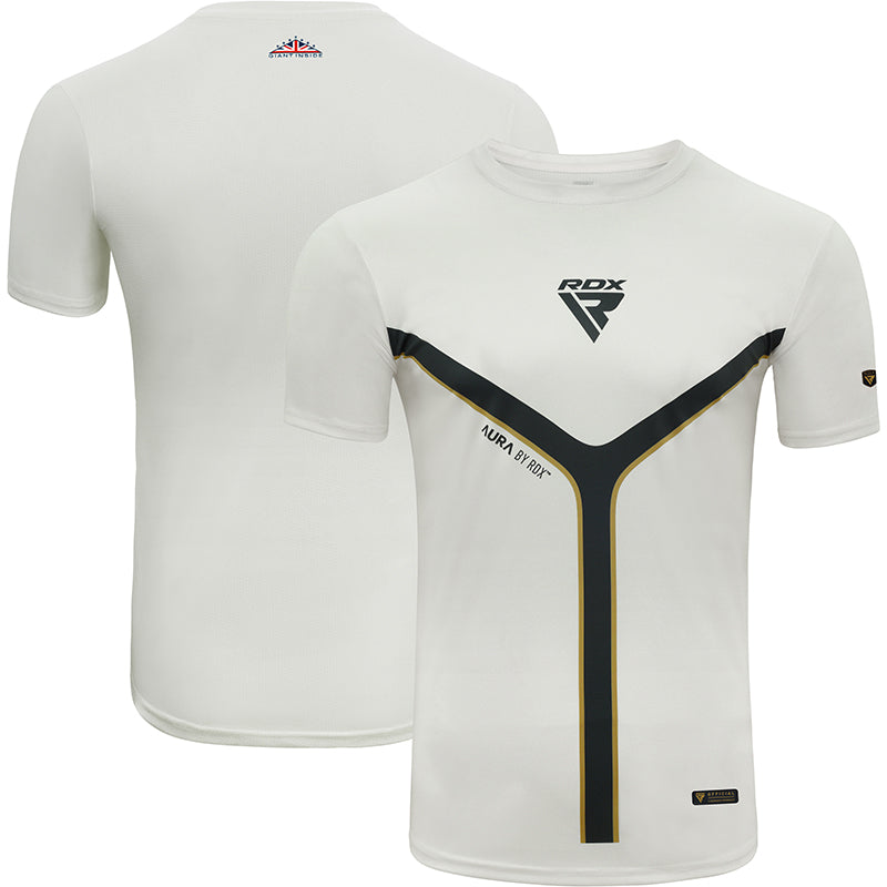 RDX T17 Aura Short Sleeve White T-Shirt